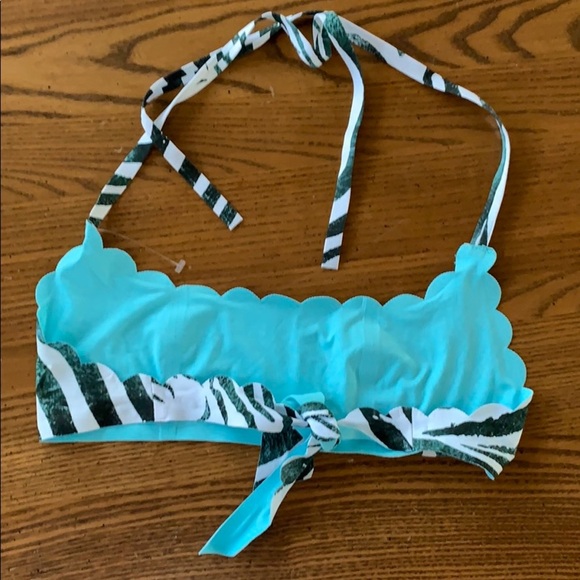 NWOT $82 PILYQ Tanzania Reversible Bikini Top - Picture 6 of 6